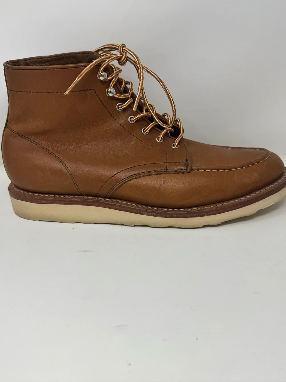 Thursday boot company Men's Tan Leather Chukka Boots - work SZ 12.5 preowned